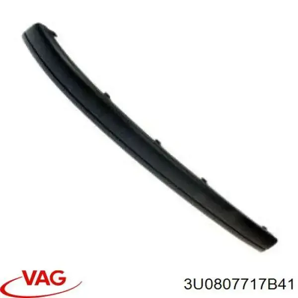 Moldura esquerda do pára-choque dianteiro VAG 3U0807717B41 preço, a partir de 45,55 USD