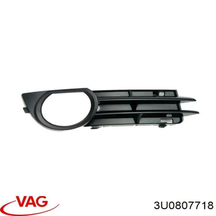 Moldura direita do pára-choque dianteiro VAG 3U0807718B41 preço, a partir de 45,55 USD