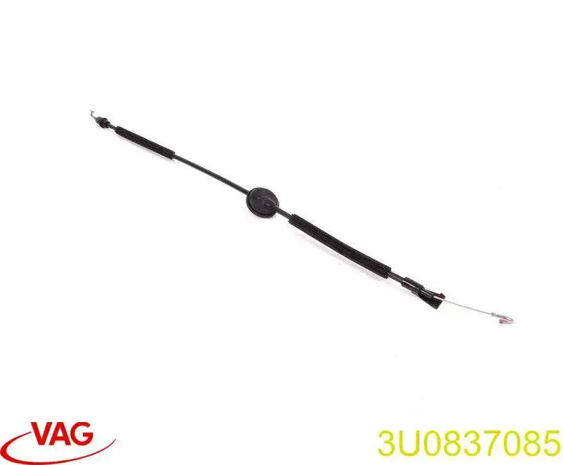 3U0837085 VAG Cabo (pedal) de abertura do fecho da porta dianteira esquerda