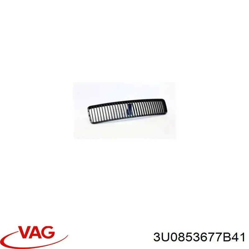 Grelha central do pára-choque dianteiro VAG 3U0853677B41 preço, a partir de 36,29 USD