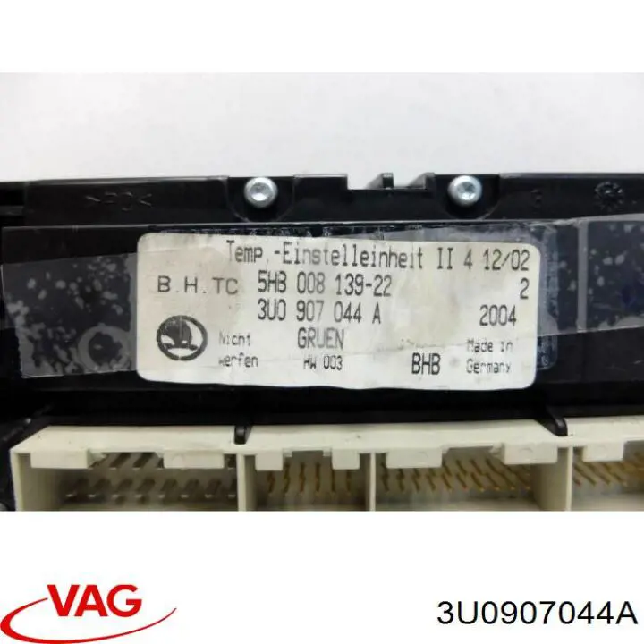 Unidade de controlo dos modos de aquecimento/condicionamento VAG 3U0907044A preço, a partir de 54,48 USD