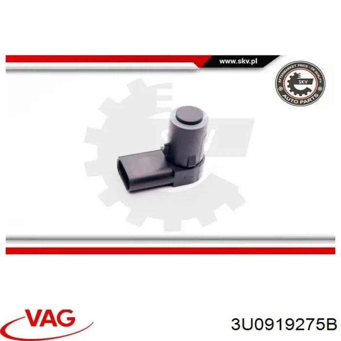 Sensor dianteiro de sinalização de estacionamento (sensor de estacionamento) VAG 3U0919275B preço, a partir de 12,40 USD