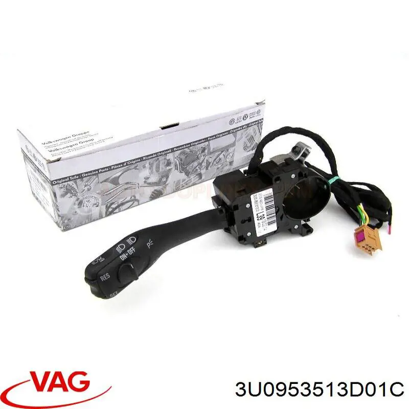 Compre 3U0953513D01C VAG Comutador de controlo de cruzeiro