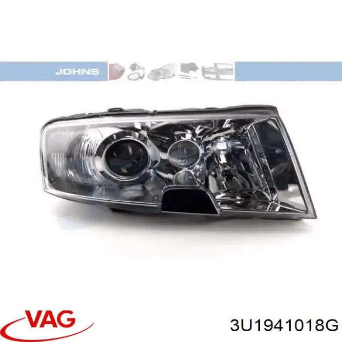 Luz direita VAG 3U1941018G preço, a partir de 314,13 USD