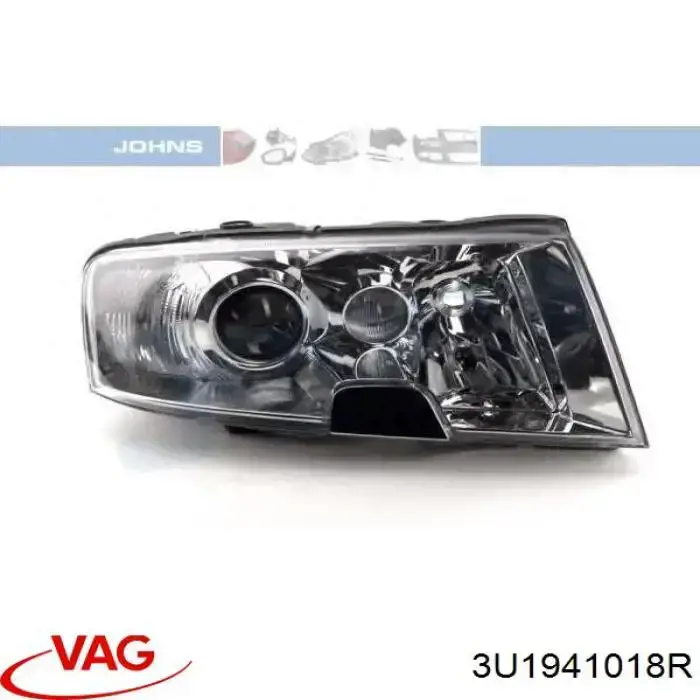 Luz direita VAG 3U1941018R preço, a partir de 132,17 USD