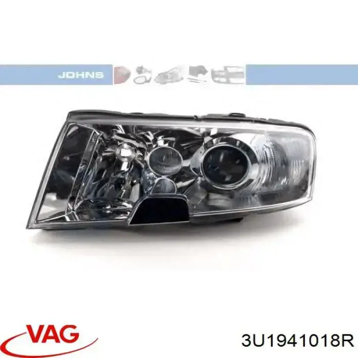 3U1941018R VAG Luz direita