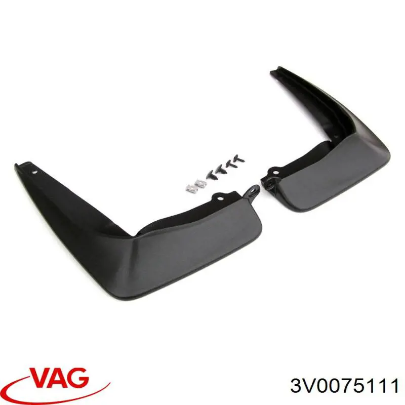 Protetores de lama dianteiros, kit VAG 3V0075111 preço, a partir de 32,42 USD