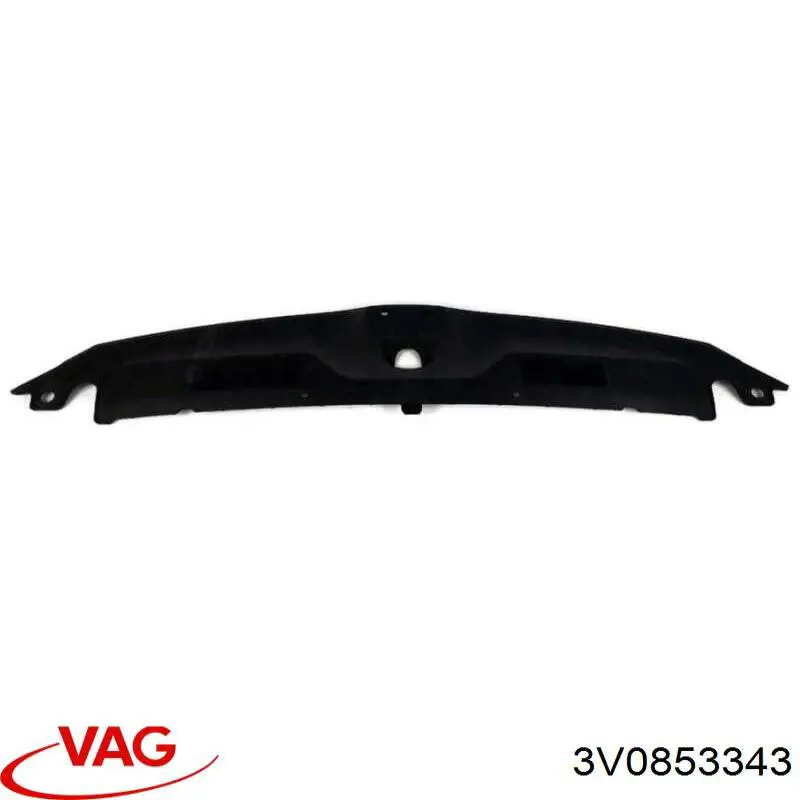 3V08533439B9 VAG Placa sobreposta (carcaça) de grelha do radiador
