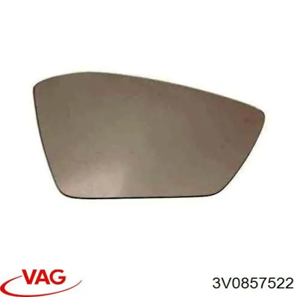 Elemento espelhado do espelho de retrovisão esquerdo VAG 3V0857522 preço, a partir de 34,10 USD