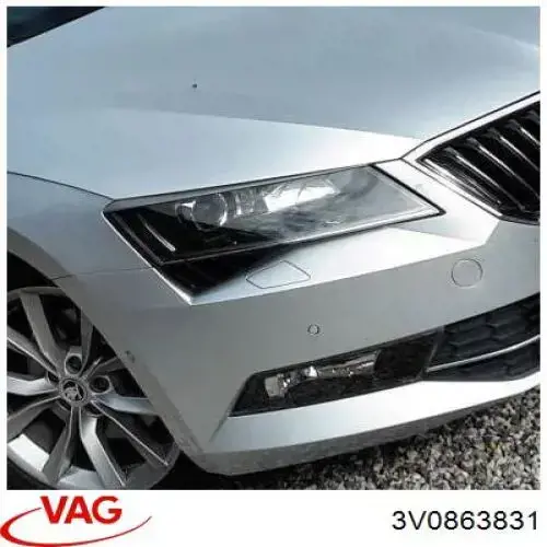 Isolamento de ruído da capota VAG 3V0863831 preço, a partir de 54,78 USD