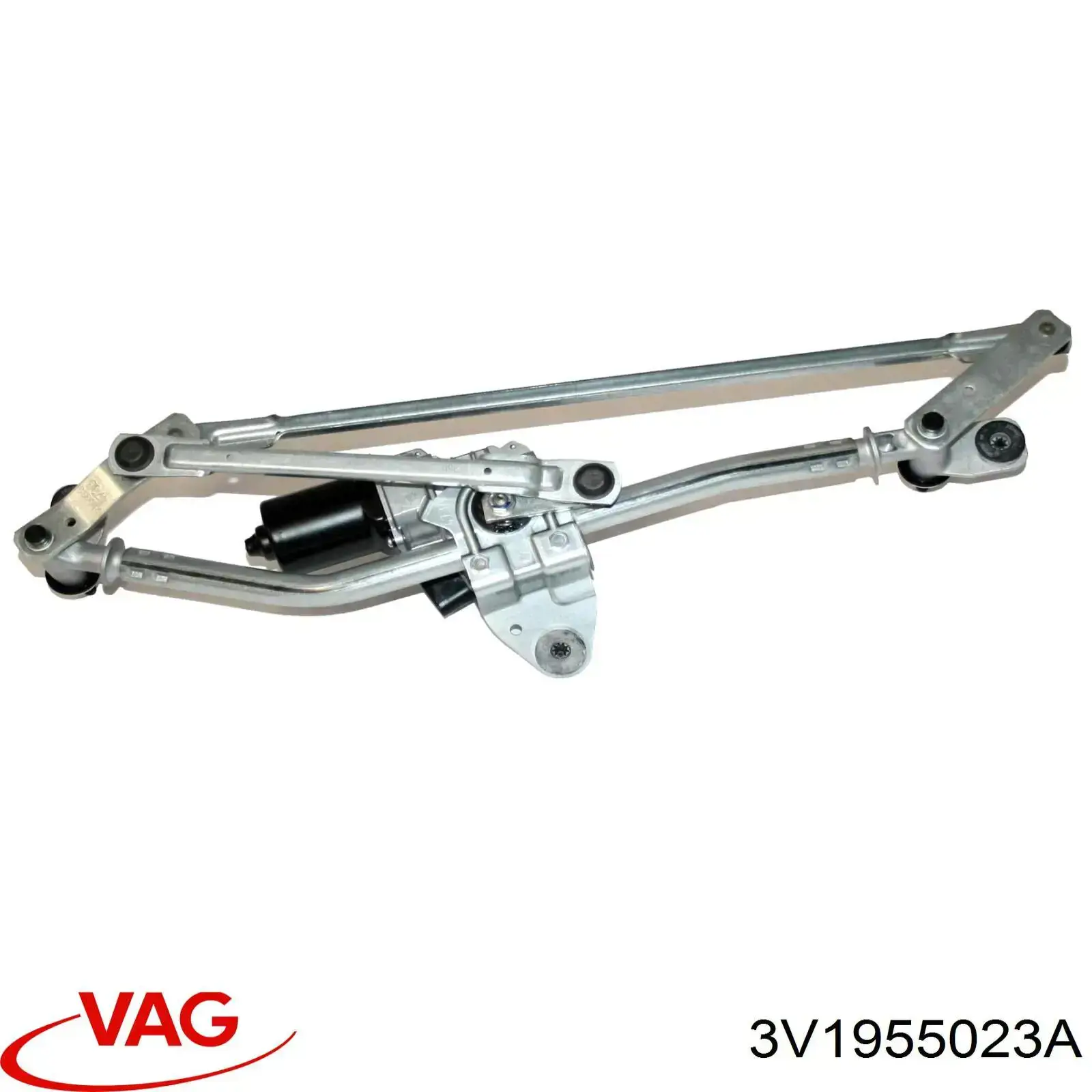 3V1955023A VAG Motor de limpador pára-brisas do pára-brisas