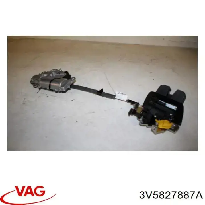 3V5827887A VAG Motor acionador de abertura/fechamento de porta-malas (de 3ª/5ª porta traseira)