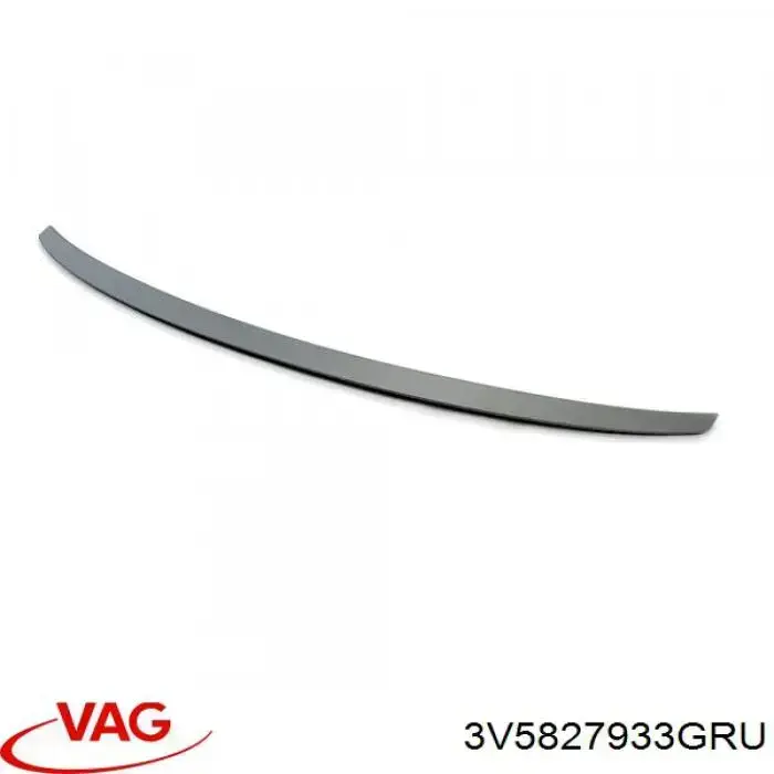 3V5827933GRU VAG Spoiler de porta-malas (de 3ª/5ª porta traseira)