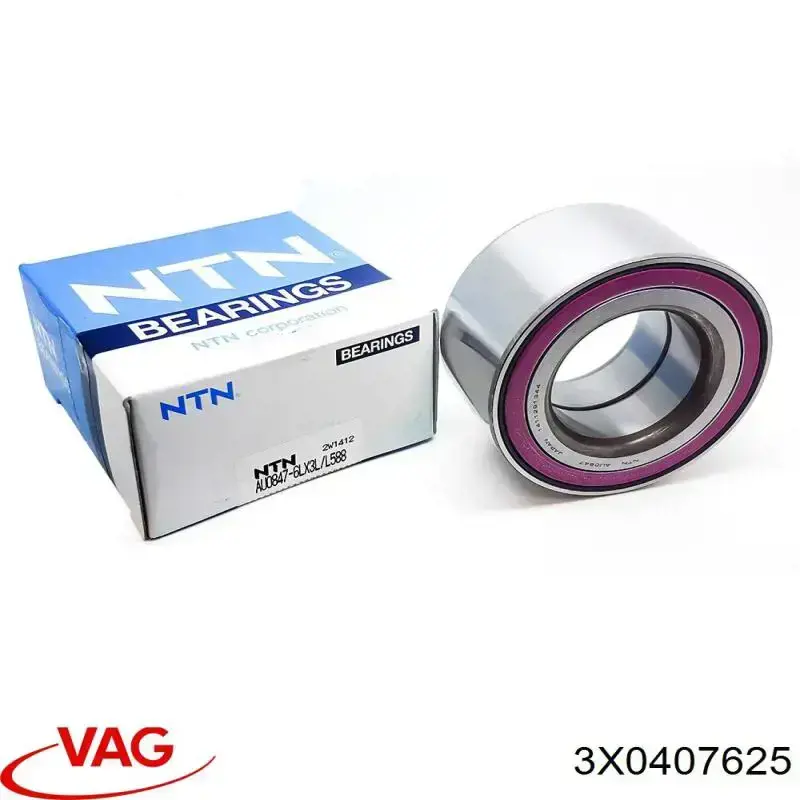Compre 3X0407625 VAG Rolamento de cubo dianteiro