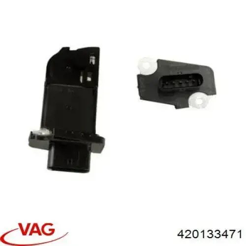 420133471 VAG Sensor de fluxo (consumo) de ar, medidor de consumo M.A.F. - (Mass Airflow)