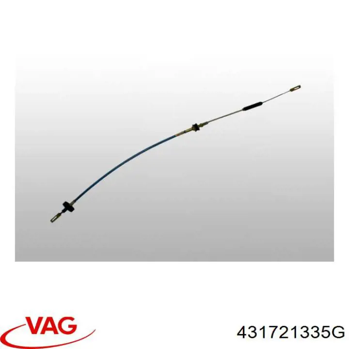 Cabo de embraiagem para Audi 100 C2 43