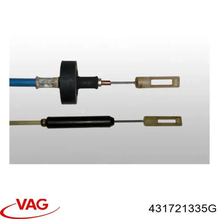 Cabo de embraiagem Audi 100 C2 43