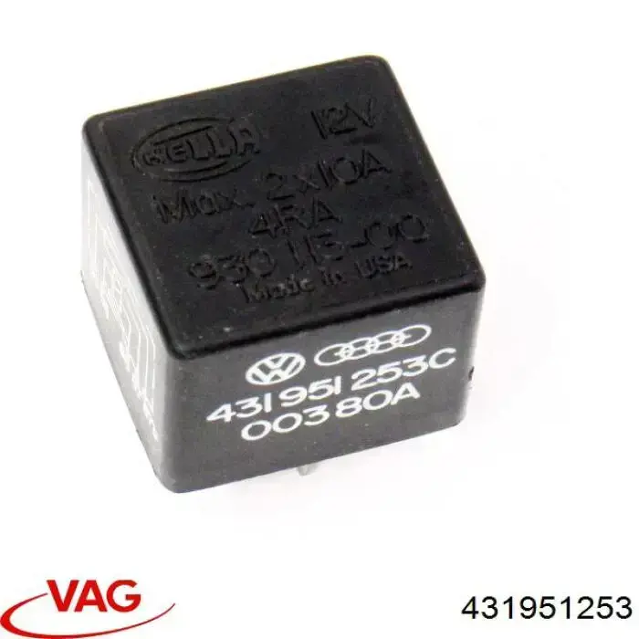 Compre 431951253 VAG Relê de ventilador