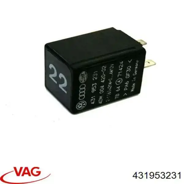Relê de pisca-pisca VAG 431953231 preço, a partir de 10,30 USD