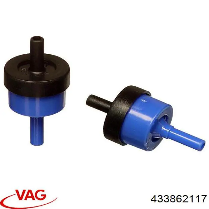 Válvula de retorno pneumática VAG 433862117 preço, a partir de 3,67 USD