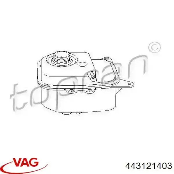 Compre 443121403 VAG Tanque de expansão do sistema de esfriamento