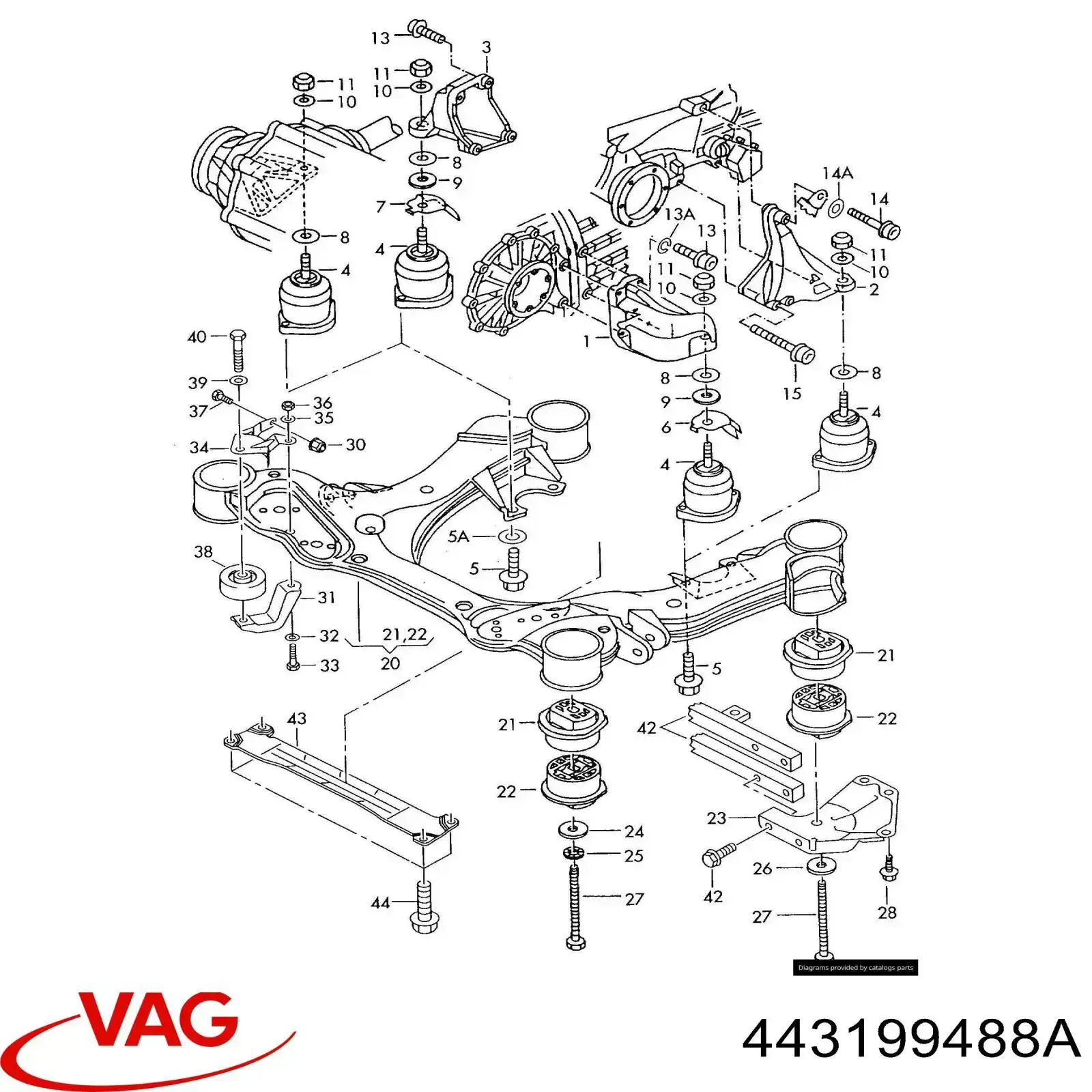  VAG 443199488A preço, a partir de  