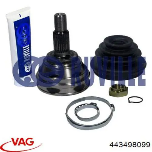 Compre 443498099 VAG Junta homocinética externa dianteira