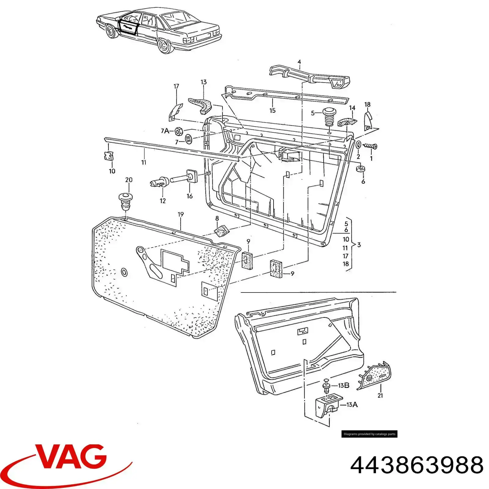 Cinzeiro de consola central VAG 443863988 preço, a partir de 0,57 USD