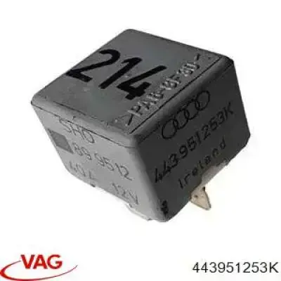Compre 443951253K VAG Relê de ventilador