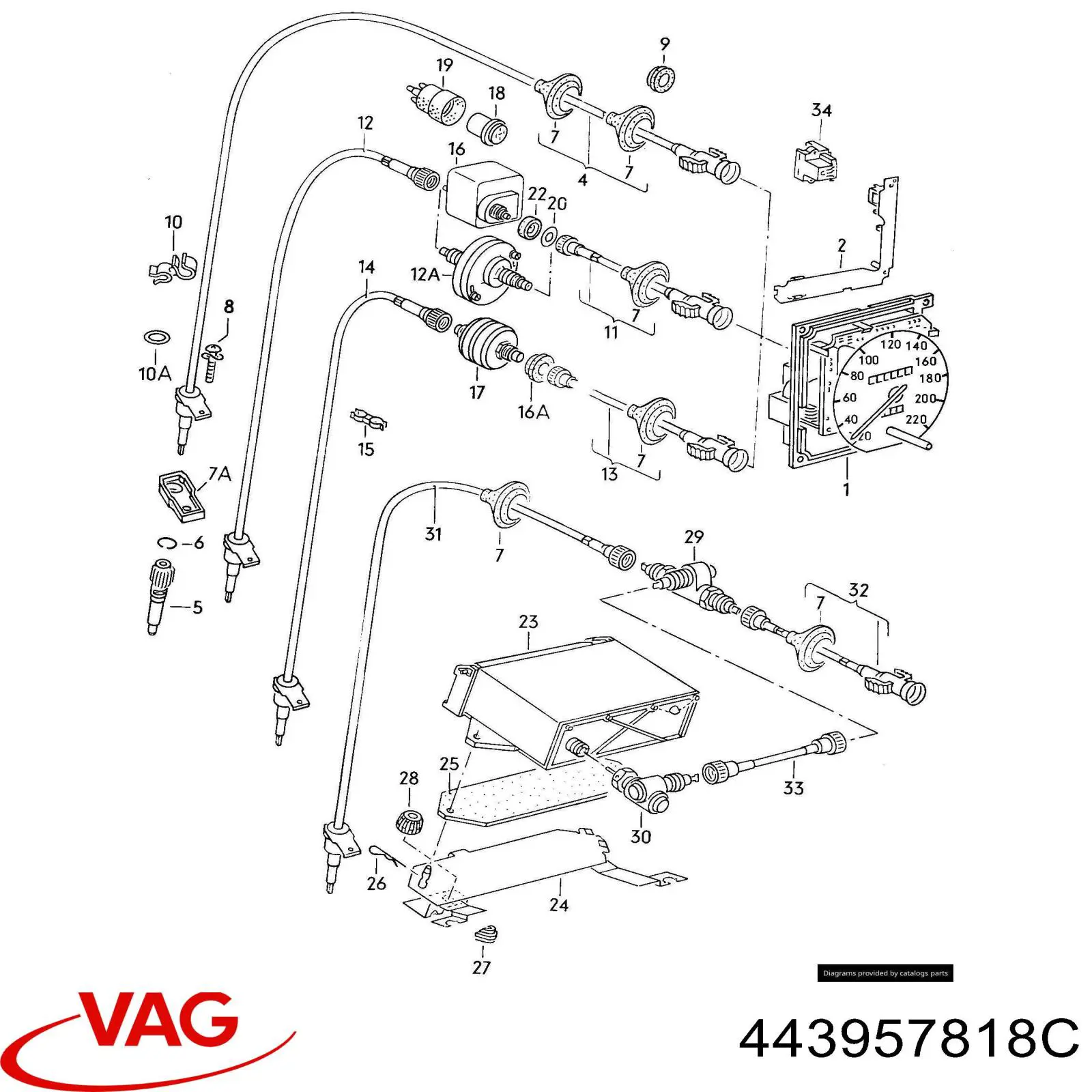  VAG 443957818C preço, a partir de 3,62 USD