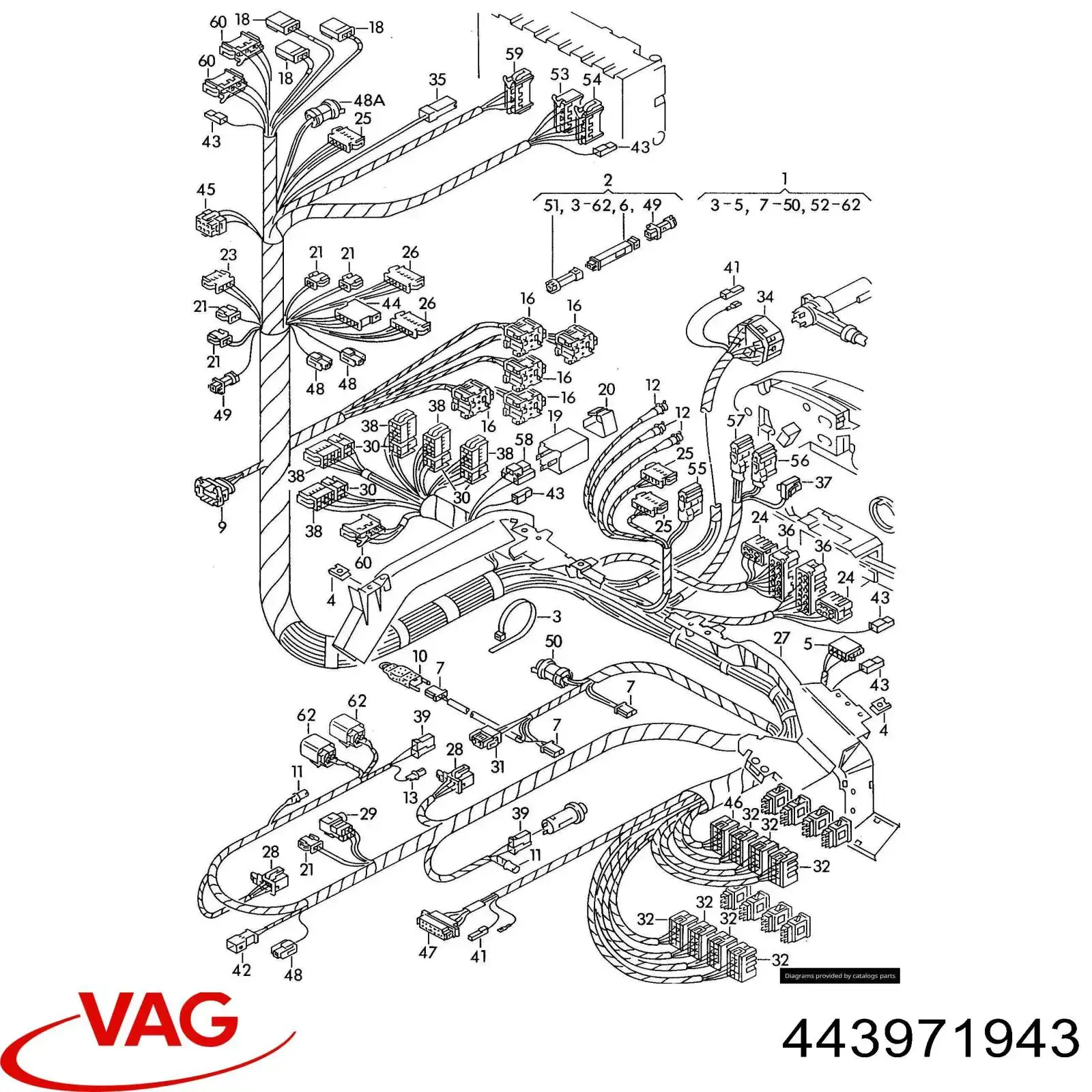  VAG 443971943 preço, a partir de 19,22 USD