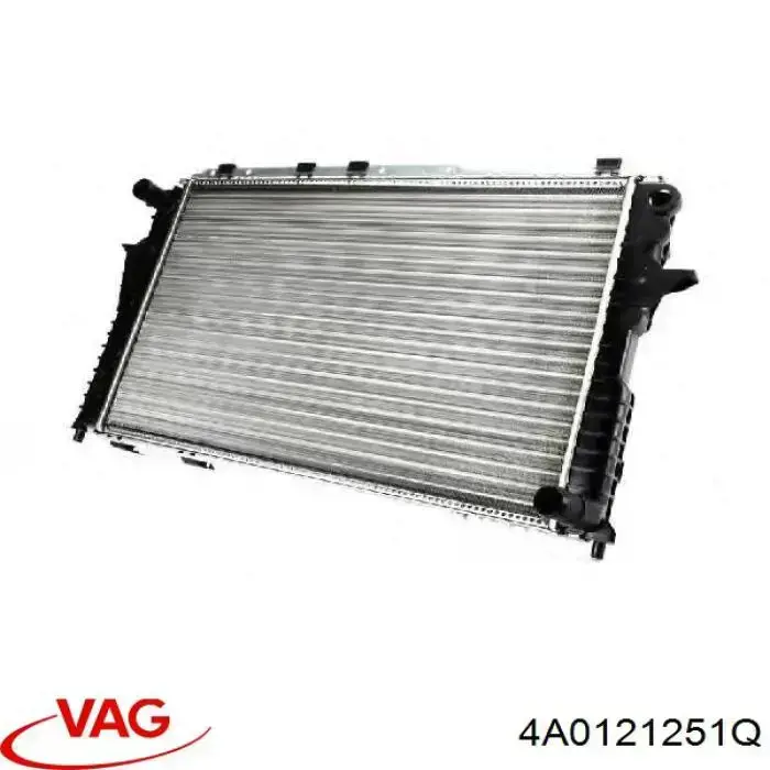 Radiador de esfriamento de motor VAG 4A0121251Q preço, a partir de 86,37 USD