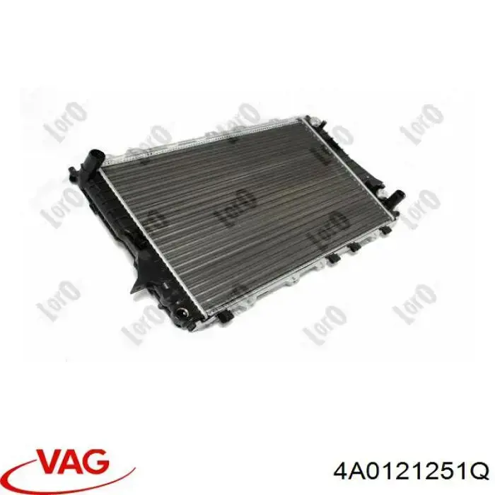 Compre 4A0121251Q VAG Radiador de esfriamento de motor