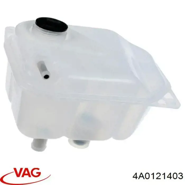 Compre 4A0121403 VAG Tanque de expansão do sistema de esfriamento