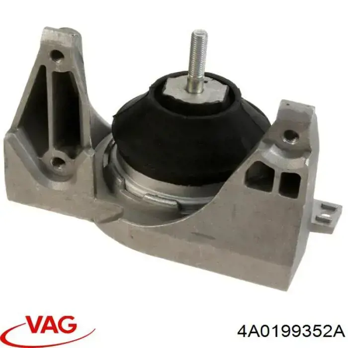 Coxim (suporte) direito de motor VAG 4A0199352A preço, a partir de 54,48 USD
