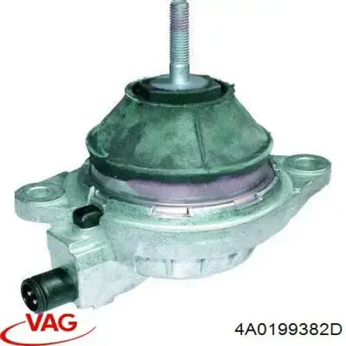 4A0199382D VAG Coxim (suporte) esquerdo/direito de motor