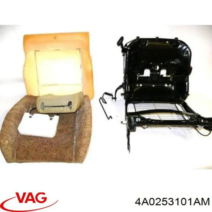Tubo de admissão dianteiro (calças) do silenciador VAG 4A0253101AM preço, a partir de 484,37 USD