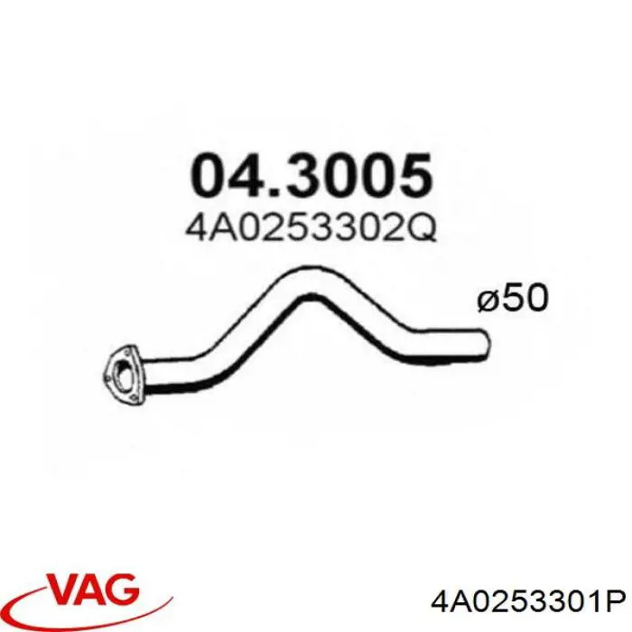  VAG 4A0253301P preço, a partir de  