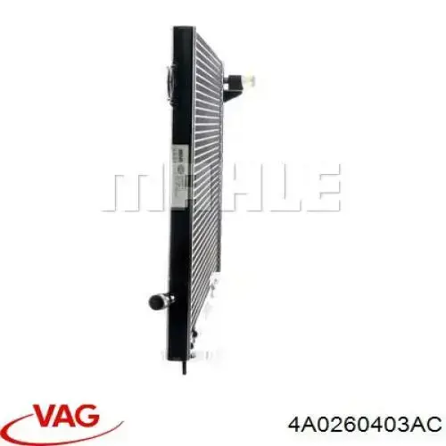Compre 4A0260403AC VAG Radiador de aparelho de ar condicionado