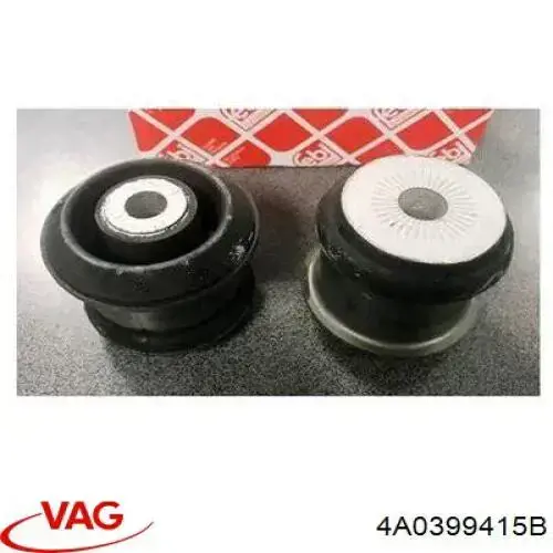 Bloco silencioso (coxim) de viga dianteira (de plataforma veicular) VAG 4A0399415B preço, a partir de 8,55 USD