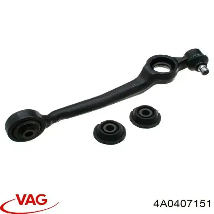 Compre 4A0407151 VAG Braço oscilante inferior esquerdo de suspensão dianteira