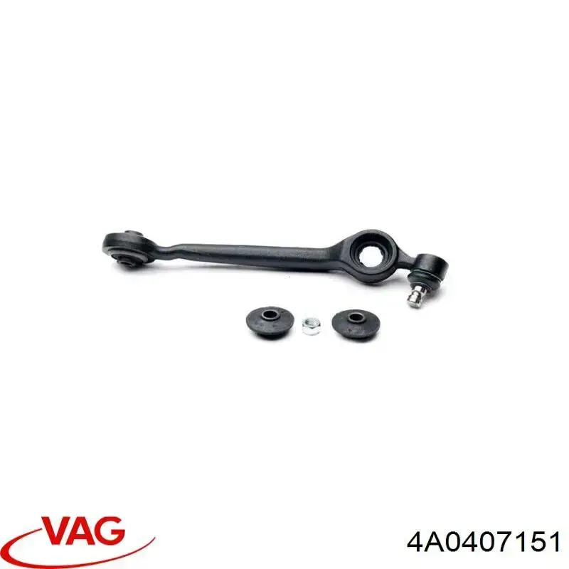 Braço oscilante inferior esquerdo de suspensão dianteira VAG 4A0407151 preço, a partir de 80,02 USD