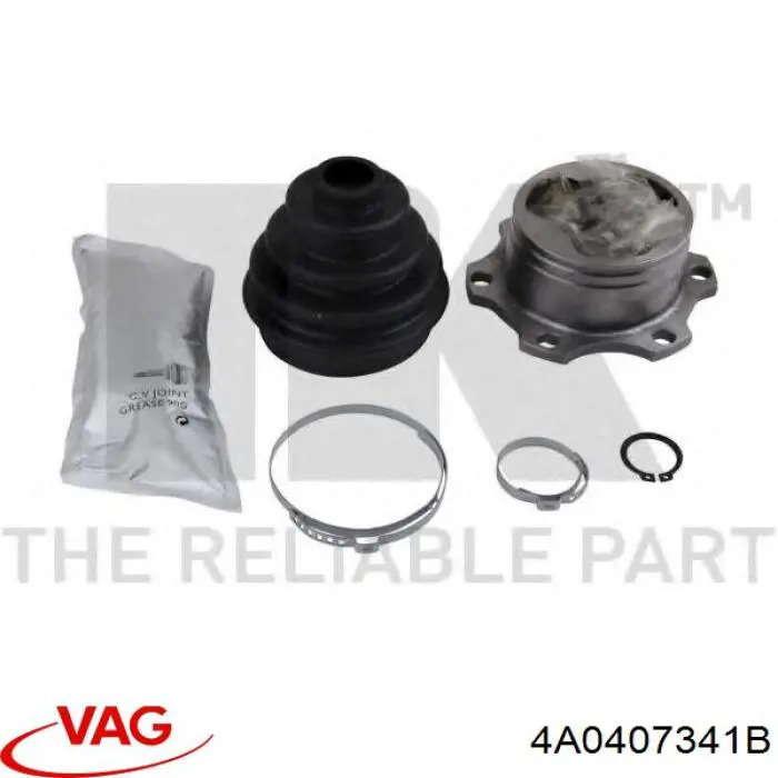 4A0407341B VAG Junta homocinética interna dianteira