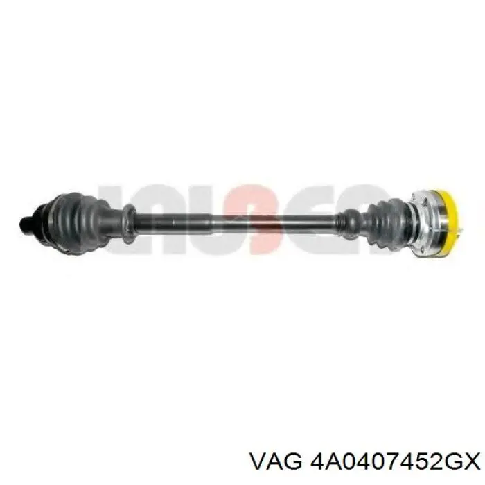 Semieixo (acionador) dianteiro direito VAG 4A0407452GX preço, a partir de  