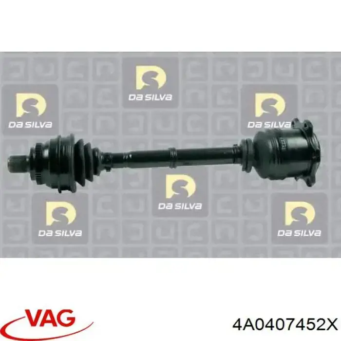Compre 4A0407452X VAG Semieixo (acionador) dianteiro direito