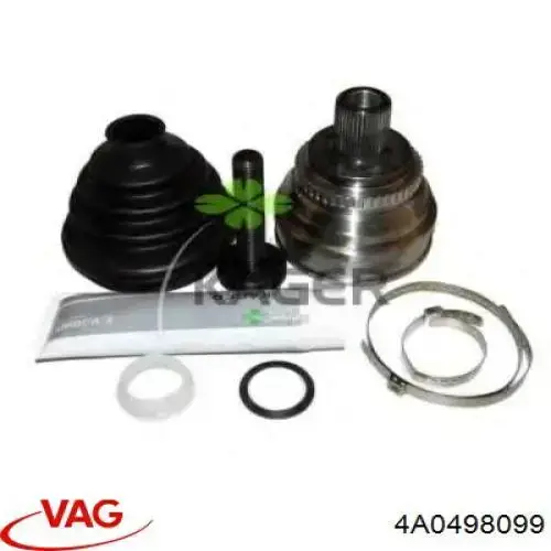 Junta homocinética externa dianteira VAG 4A0498099 preço, a partir de 46,14 USD