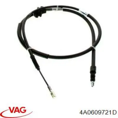 Cabo traseiro direito/esquerdo do freio de estacionamento VAG 4A0609721D preço, a partir de 15,20 USD