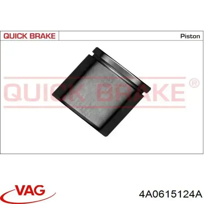 Compre 4A0615124A VAG Suporte do freio dianteiro direito