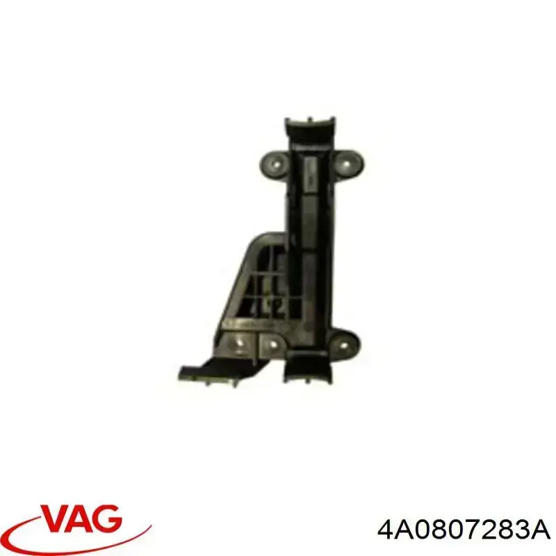 4A0807283A VAG Consola externa esquerda do pára-choque dianteiro