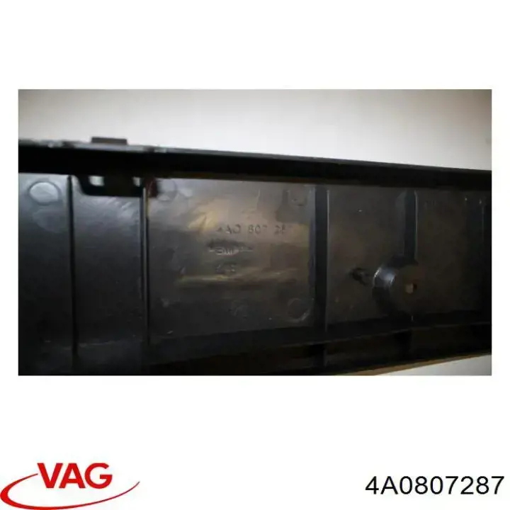 Painel de fixação de matrícula dianteira VAG 4A0807287 preço, a partir de 19,11 USD